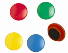 Magnetic Buttons 20mm Pack of 5